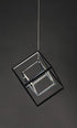 ET2 4 Square Single Pendant Model: E30584-BKPC