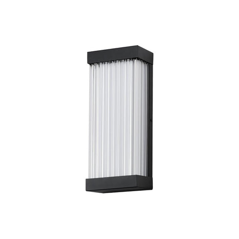 ET2 Acropolis Outdoor Wall Mount in Black Finish Model: E30230-122BK