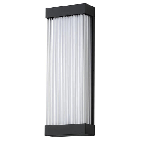 ET2 Acropolis Outdoor Wall Mount in Black Finish Model: E30234-122BK
