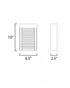 ET2 Alcove Outdoor Wall Mount Model: E30102-BKGLD
