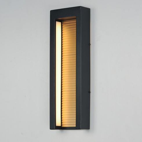 ET2 Alcove Outdoor Wall Mount Model: E30106-BKGLD