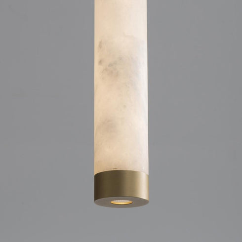 ET2 Aragon Mini Pendant in White Alabaster / Gold Finish Model: E11202-WAGLD