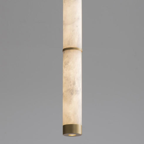 ET2 Aragon Mini Pendant in White Alabaster / Gold Finish Model: E11204-WAGLD