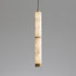 ET2 Aragon Mini Pendant in White Alabaster / Gold Finish Model: E11204-WAGLD