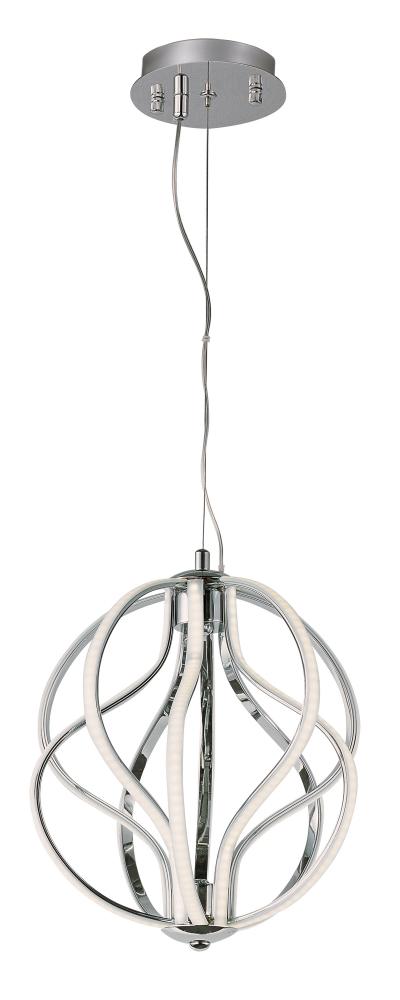 ET2 Aura Single Pendant in Polished Chrome Finish Model: E21172-PC