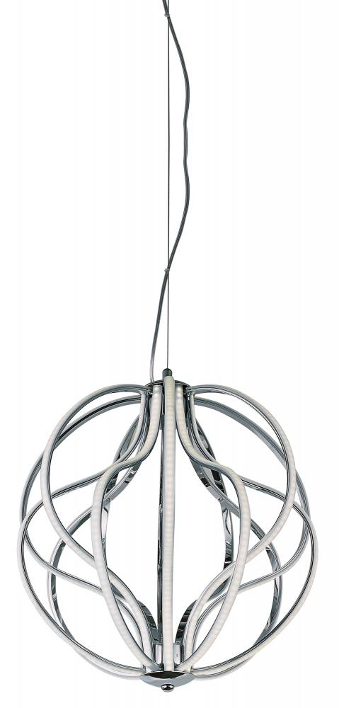 ET2 Aura Single Pendant in Polished Chrome Finish Model: E21174-PC