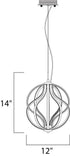 ET2 Aura Single Pendant Model: E21172-PC