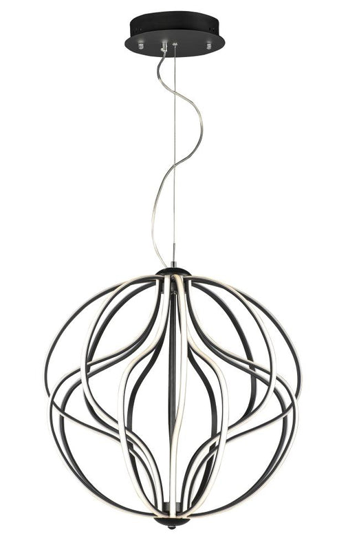 ET2 Aura Single Pendant Model: E21176-BK