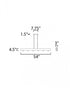 ET2 Beam LED Linear Pendant Model: E24636-BKPC