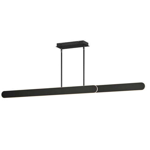 ET2 Belt Linear Pendant in Black Finish Model: E22954-BK
