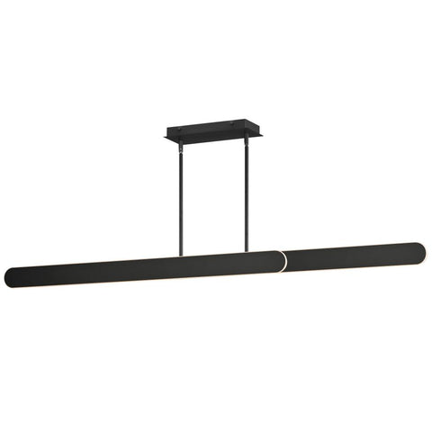ET2 Belt Linear Pendant in Black Finish Model: E22954-BK