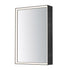 ET2 Bevel LED Mirror in Brushed Black Finish Model: E42065-BBK