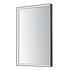 ET2 Bevel LED Mirror in Brushed Black Finish Model: E42062-BBK