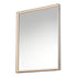 ET2 Bevel LED Mirror in Brushed Black Finish Model: E42062-BBK