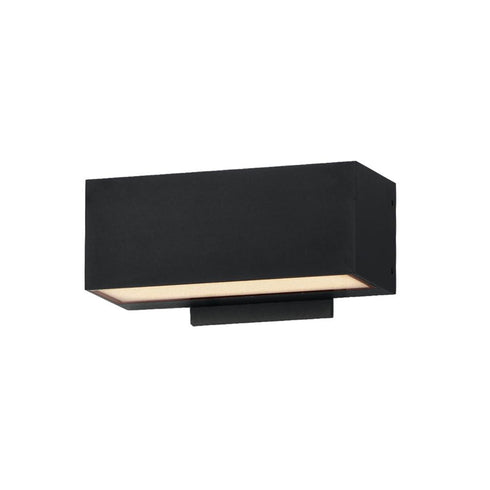 ET2 Blok Outdoor Wall Mount in Black Finish Model: E23219-BK