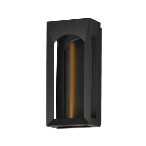 ET2 Brasilia Outdoor Wall Mount in Black Finish Model: E30275-BK
