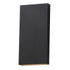 ET2 Brik Outdoor Wall Mount in Black Finish Model: E23215-BK