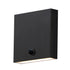 ET2 Brik Outdoor Wall Mount in Black Finish Model: E23214-BK/MSP