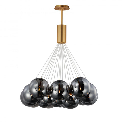 ET2 Burst Multi Light Pendant in Black Finish Model: E25088-142BK
