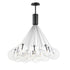 ET2 Burst Multi Light Pendant in Black Finish Model: E25088-142BK