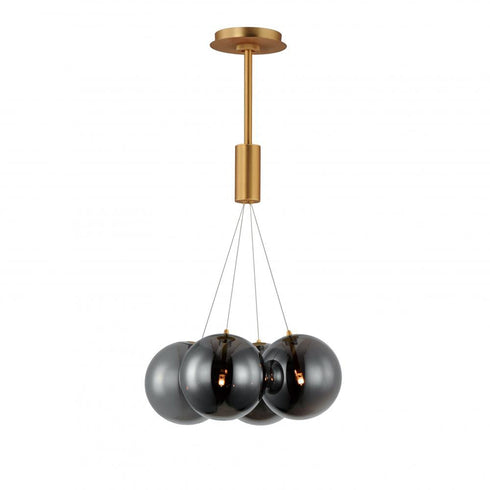 ET2 Burst Multi Light Pendant in Gold Finish Model: E25084-142GLD