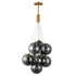 ET2 Burst Multi Light Pendant in Gold Finish Model: E25087-142GLD