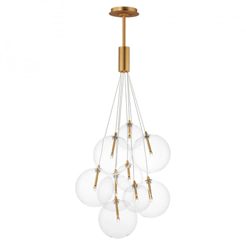 ET2 Burst Multi Light Pendant in Gold Finish Model: E25087-142GLD