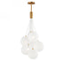 ET2 Burst Multi Light Pendant in Satin Nickel Finish Model: E25087-54GLD