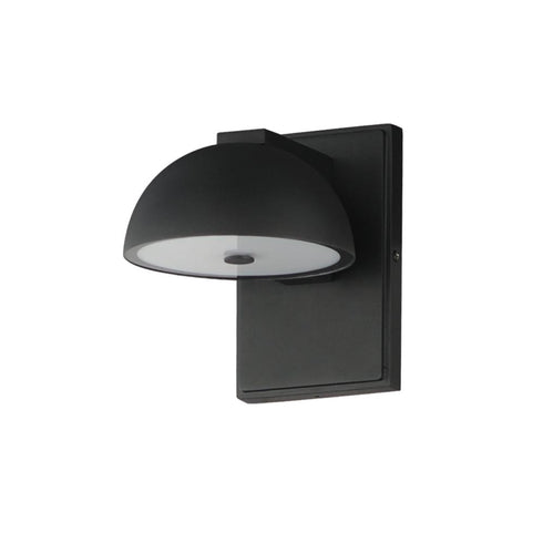 ET2 Cauldron Outdoor Wall Mount in Black Finish Model: E30242-BK