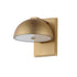 ET2 Cauldron Outdoor Wall Mount in Gold Finish Model: E30245-GLD
