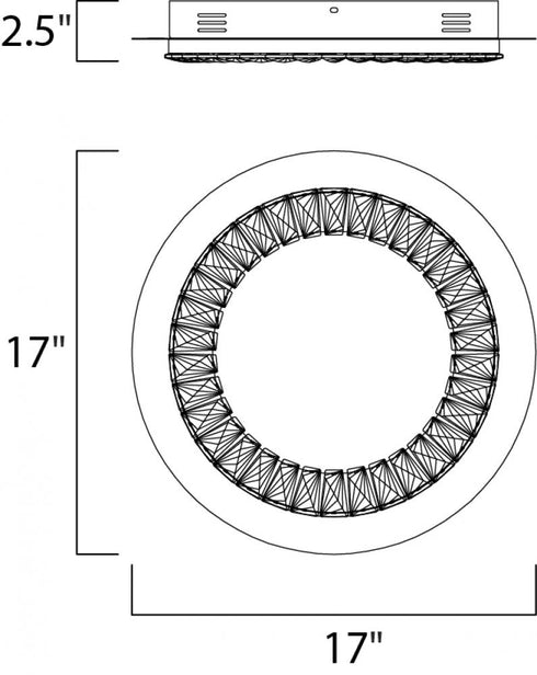 ET2 Charm Flush Mount Model: E30561-20PC