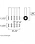 ET2 Charm Linear Pendant Model: E30565-20PC