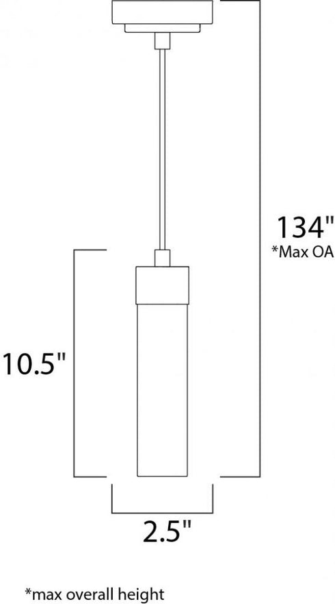 ET2 Cilandro LED Mini Pendant Model: E63109-11SN