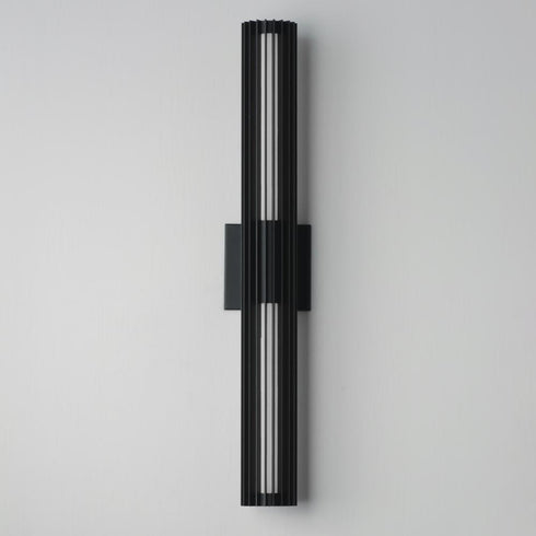 ET2 Citadel Outdoor Wall Mount in Black Finish Model: E30318-BK