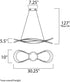 ET2 Coaster Single Pendant Model: E24136-PC