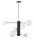 ET2 Cog Multi Light Pendant Model: E24064-92BKSN