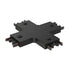 ET2 Continuum - Track Continuum Track LED Track Connecting Cord in Black Finish Model: ETMSC90-4XW-BK