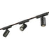 ET2 Continuum - Track Continuum Track Track Light in Black Finish Model: ETL21212-BK