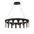 ET2 Coronation Single Pendant in Black Finish Model: E24864-BK