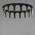 ET2 Coronation Single Pendant in Black Finish Model: E24864-BK