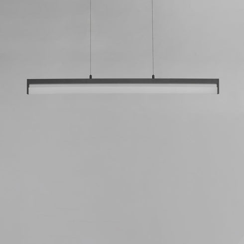 ET2 Crossbar Single Pendant in Black Finish Model: E36104-BK