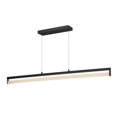 ET2 Crossbar Single Pendant in Black Finish Model: E36106-BK