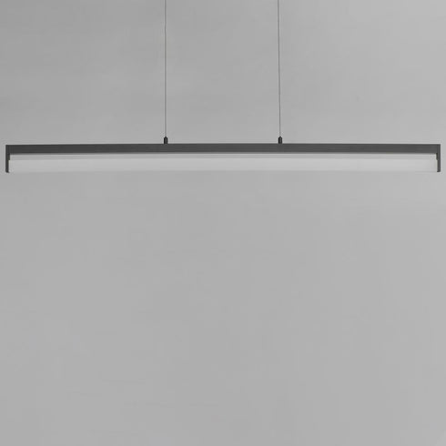 ET2 Crossbar Single Pendant in Black Finish Model: E36106-BK