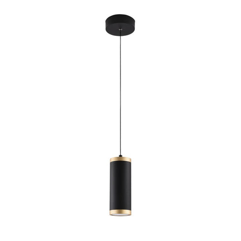ET2 Cuff Single Pendant in Black / Gold Finish Model: E22941-BKGLD