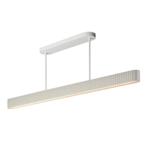 ET2 Delphi Linear Pendant in Chaulk White Finish Model: E25178-CHK