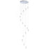 ET2 Dewdrop Multi Light Pendant in Black Finish Model: E21569-142BK