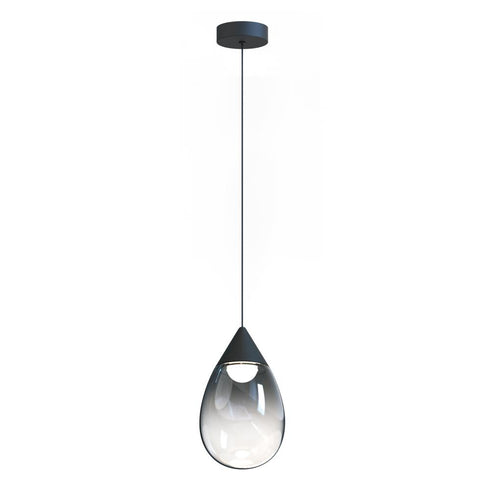 ET2 Dewdrop Single Pendant in Black Finish Model: E21562-142BK