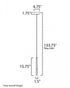 ET2 Diaphane Single Pendant Model: E11020-95GLD