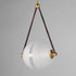 ET2 Dispatch Single Pendant in Natural Aged Brass Finish Model: E24089-90NAB