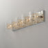 ET2 E22835-18SVPC Gem 5-Light Bath Vanity with SV Shade